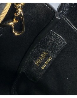 Prada Small leather handbag 1BC145 Black