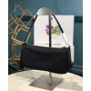 Prada Re-Edition 2005 nylon and Saffiano leather mini-bag 1NE633 Black