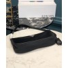 Prada Re-Edition 2005 nylon and Saffiano leather mini-bag 1NE633 Black