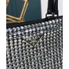 Prada Satin Handbag with Decoration 1BA253