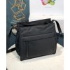 Prada Padded nylon hobo bag 1BC128 Black