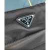Prada Padded nylon hobo bag 1BC128 Black
