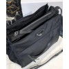 Prada Padded nylon hobo bag 1BC128 Black