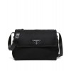Prada Medium padded nylon shoulder bag 1BD255 Black