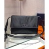 Prada Medium padded nylon shoulder bag 1BD255 Black