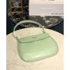 Prada Cleo brushed leather shoulder bag with flap 1BD311