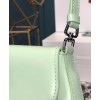 Prada Cleo brushed leather shoulder bag with flap 1BD311