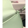 Prada Cleo brushed leather shoulder bag with flap 1BD311