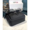 Prada Small Nylon Shoulder Bag 1BD994 Black