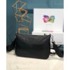 Prada Nylon shoulder bag 1BH168 Black