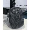 Prada Re-Edition 2005 Nappa Gaufre Bag 1BH204 Black