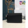 Prada Nylon and leather mini-bag 1BP019 Black