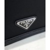 Prada Nylon and leather mini-bag 1BP019 Black