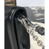 Prada Nylon and leather mini-bag 1BP019 Black
