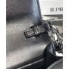 Prada Nylon and leather mini-bag 1BP019 Black