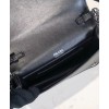 Prada Nylon and leather mini-bag 1BP019 Black