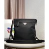 Prada Nylon Cross-Body Bag 2VH055 Black