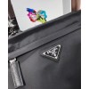 Prada Nylon Cross-Body Bag 2VH055 Black