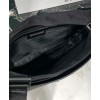Prada Re-Nylon And Saffiano Leather Shoulder Bag Black