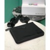 Prada Re-Nylon And Saffiano Leather Shoulder Bag Black