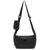 Prada Leather Shoulder Bag Black