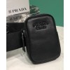 Prada Leather Shoulder Bag Black