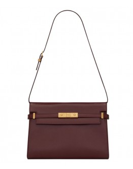 Saint Laurent Manhattan Shoulder Bag In Smooth Leather 579271