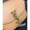 Saint Laurent Kaia mini leather shoulder bag