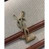 Saint Laurent Solferino Medium Satchel 634305 Coffee
