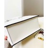 Valentino Garavani VLogo Walk Small Calfskin Tote Bag White