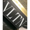 Valentino Garavani Leather Vltn Belt Bag Black