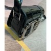 Valentino Garavani Small Supervee Patent Crossbody Bag Black