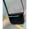 Valentino Garavani Small Supervee Patent Crossbody Bag Black