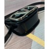 Valentino Garavani Small Supervee Patent Crossbody Bag Black