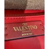Valentino Garavani Small Vring Grainy Calfskin Crossbody Bag