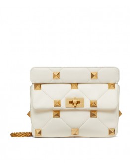 Valentino Garavani Roman Stud Nappa Chain Bag