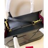 Valentino Garavani VLogo Walk Calfskin Tote Bag Black