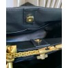 Valentino Garavani Roman Stud The Handle Bag Black