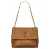 Saint Laurent Medium Niki Chain Bag 498894 Coffee