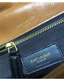 Saint Laurent Medium Niki Chain Bag 498894 Coffee