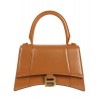Balenciaga Women's Hourglass Small Top Handle Bag Coffee