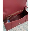 Balenciaga Women Hourglass Small Top Handle Bag Mauve