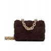 Bottega Veneta The Chain Cassette 631421 Dark Coffee