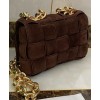 Bottega Veneta The Chain Cassette 631421 Dark Coffee
