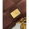 Bottega Veneta The Chain Cassette 631421 Dark Coffee