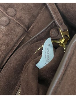 Bottega Veneta The Chain Cassette 631421 Dark Coffee