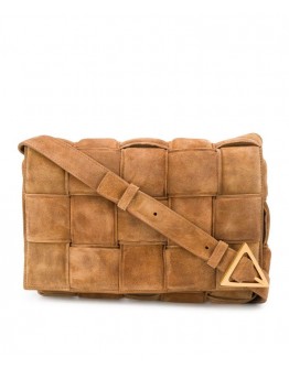 Bottega Veneta Padded Cassette Bag 591970 Light Coffee
