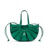 Bottega Veneta Borsa The Shell Green Large