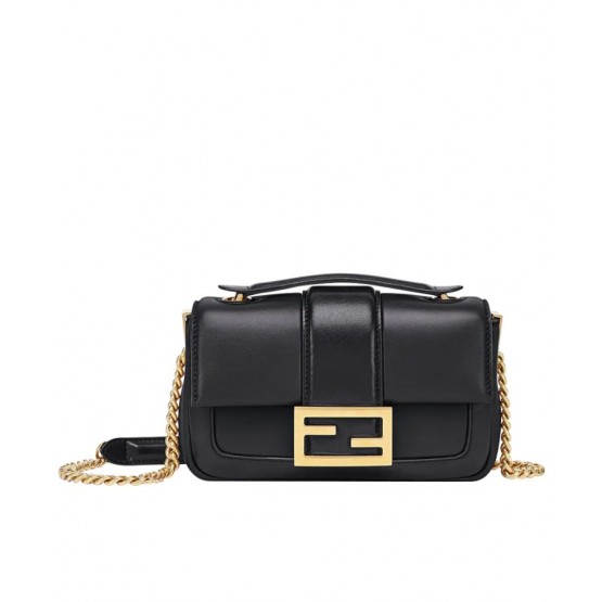 Fendi Mini Baguette Chain 8BS045 Black
