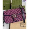 Gucci GG Marmont Multicolour Small Shoulder Bag 443497 Pink